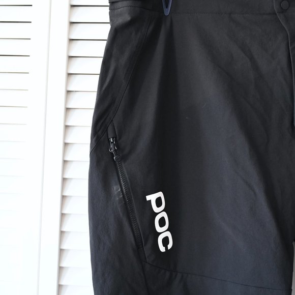 POC Men's XXL Black Quick Dry Bike Shorts | Size XXL - Picture 5 of 8